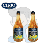 Cirio Aceto Di Vino Bianco White Wine Vinegar (2 X 500Ml) Groceries