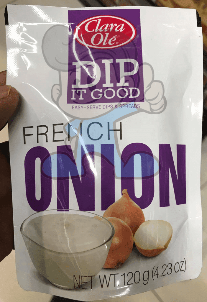 Clara Ole Dip It Good French Onion (4 X 120 G) Groceries