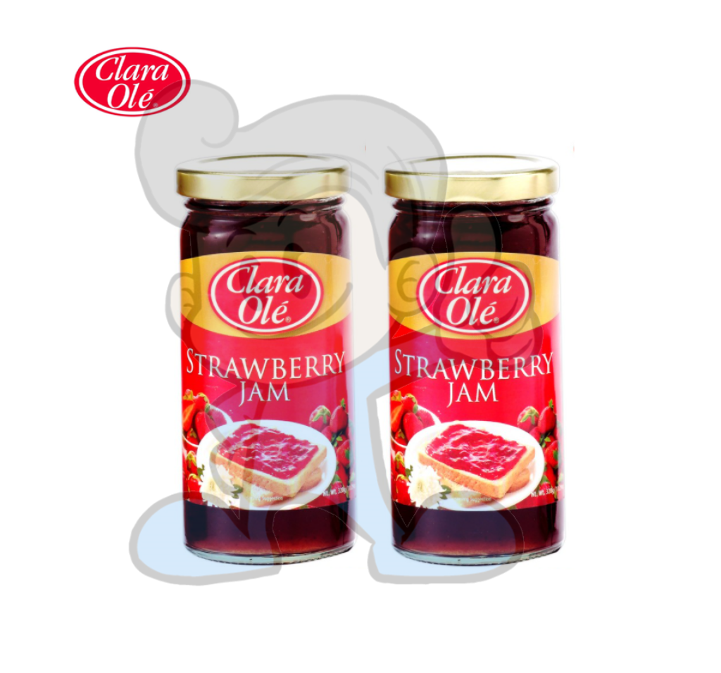 Clara Ole Strawberry Jam (2 X 320G) Groceries