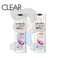 Clear Complete Soft Care Anti Dandruff Shampoo Fresh Sakura Fragrance For Flaky Scalp (2 X 170Ml)