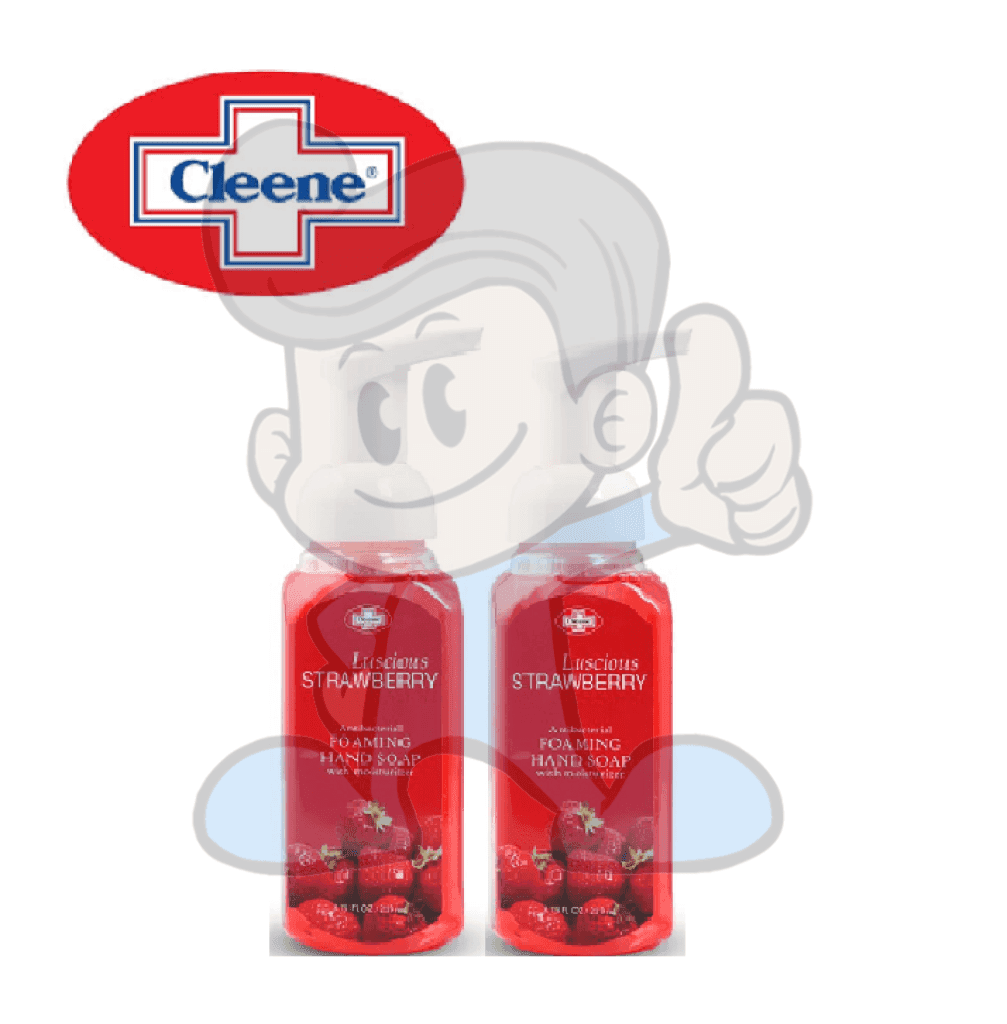 Cleene Luscious Strawberry Foaming Hand Soap (2 X 259Ml) Beauty