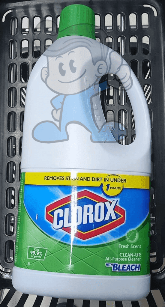 Clorox Clean-Up All Purpose Cleaner With Bleach Fresh Scent (2 X 2L) Household Supplies