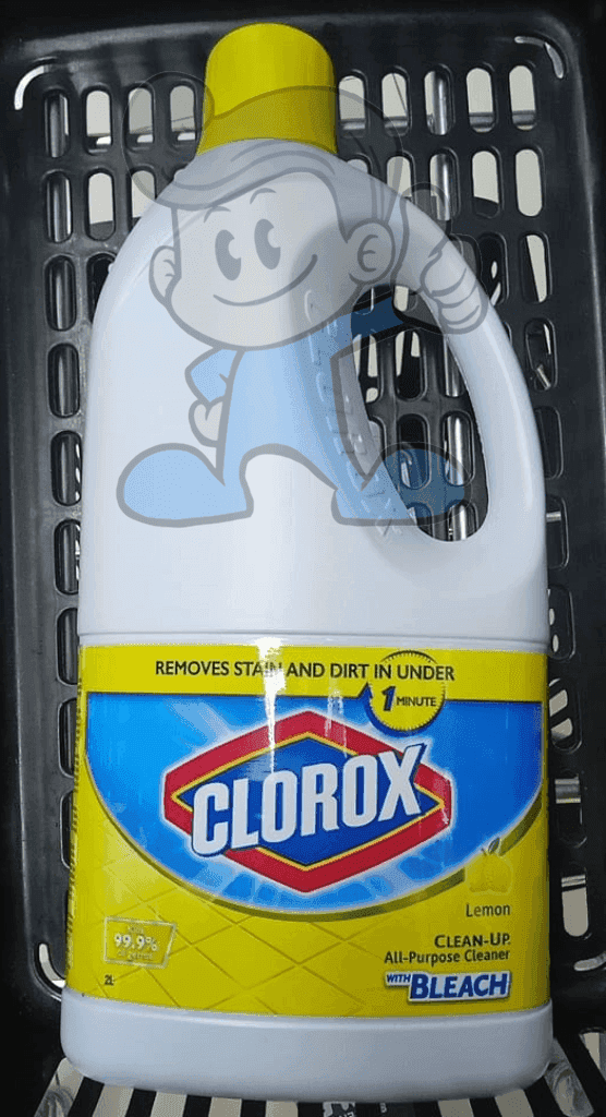 Clorox Clean-Up All Purpose Cleaner With Bleach Lemon Scent (2 X 2 L) Household Supplies