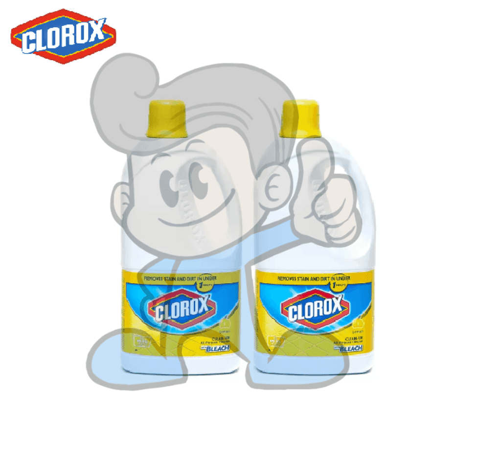 Clorox Clean-Up All Purpose Cleaner With Bleach Lemon Scent (2 X 2 L) Household Supplies