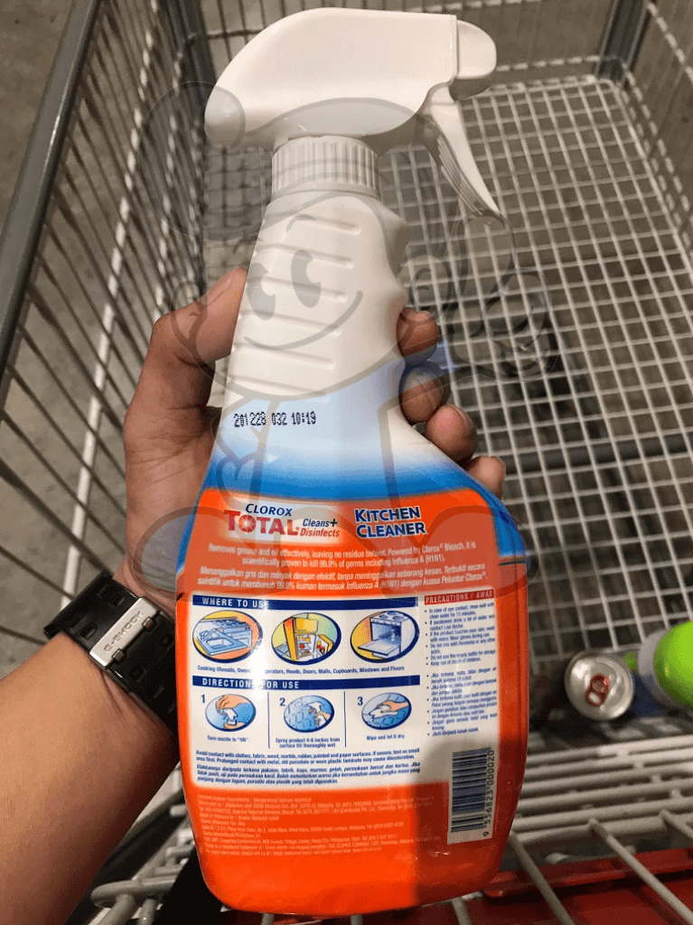 Clorox Kitchen Cleaner With Bleach (2 X 500Ml) Household Supplies