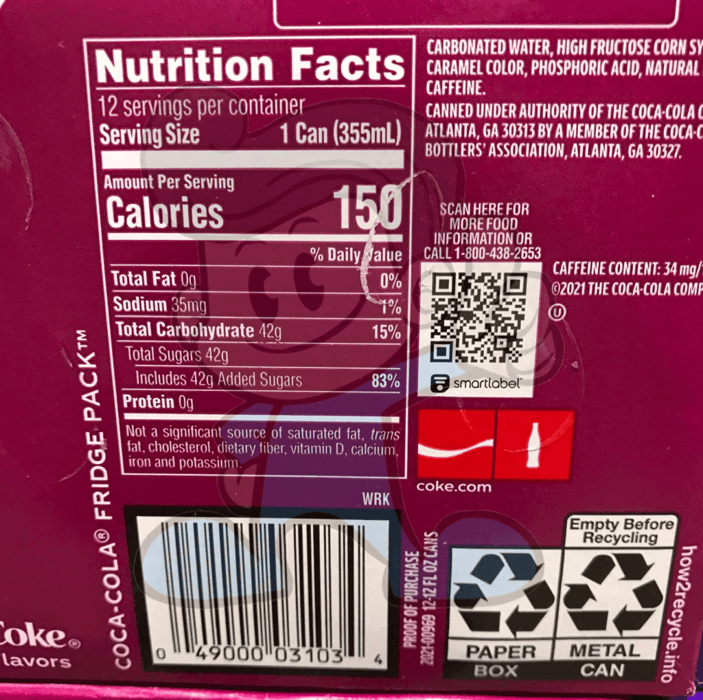 Coca-Cola Coke Cherry 12/12Oz Groceries