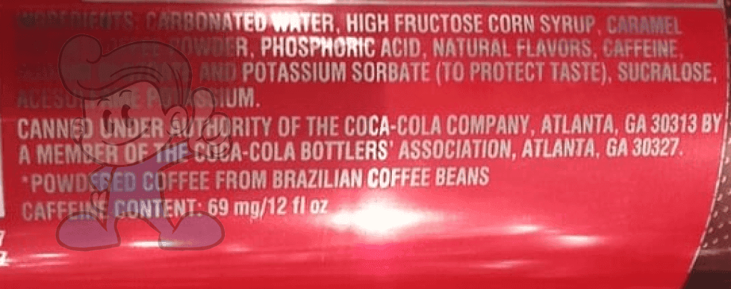 Coca-Cola Plus Coffee Vanilla (3 X 12Oz) Groceries