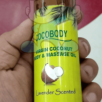 Cocobody Virgin Coconut Body And Massage Oil Lavender Scented (2 X 125 Ml) Beauty