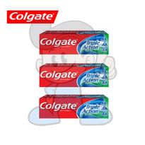 Colgate Triple Action Anti-Cavity Family Toothpaste (3 X 145Ml) Beauty