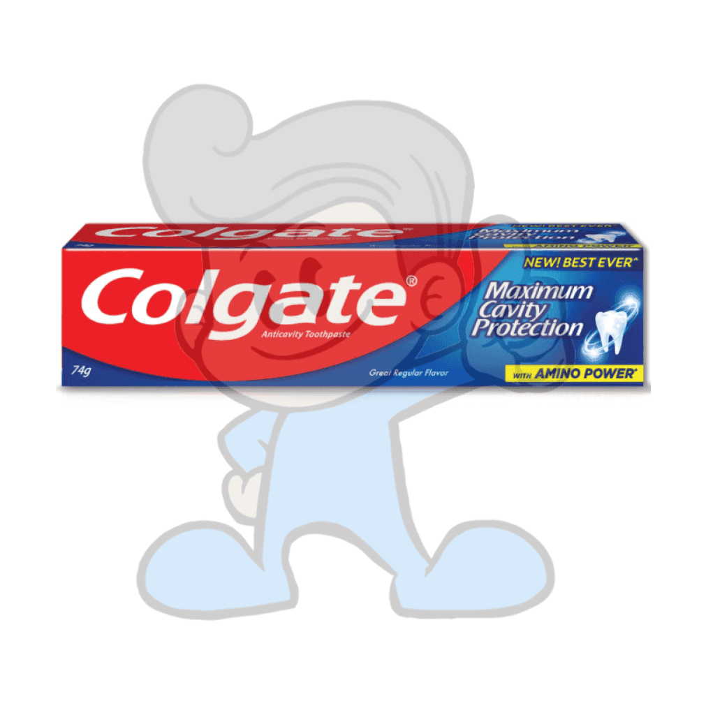 Colgate Triple Action Anti-Cavity Family Toothpaste (6 X 74G) Beauty