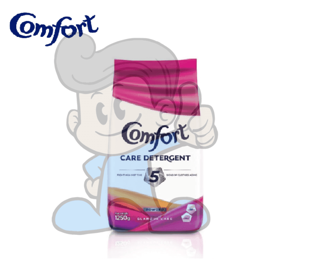 Comfort Care Detergent Powder Glamour 1250G Household Supplies