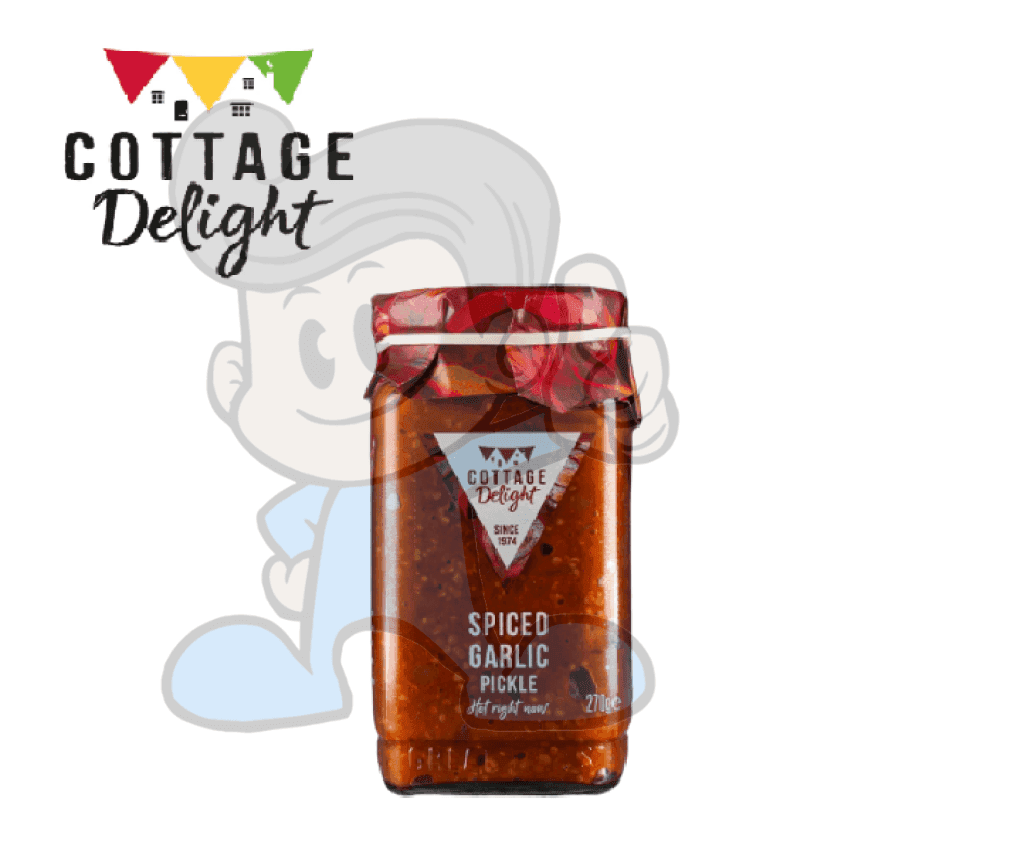 Cottage Delight Spiced Garlic Pickle 270G Groceries