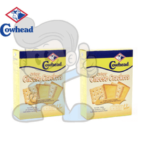 Cowhead Crispy Cheese Crackers (2 X 208G) Groceries