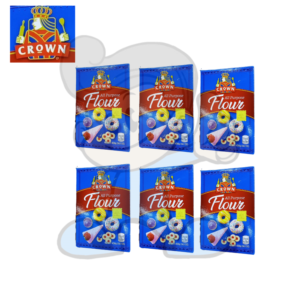 Crown All-Purpose Flour (6 X 400G) Groceries