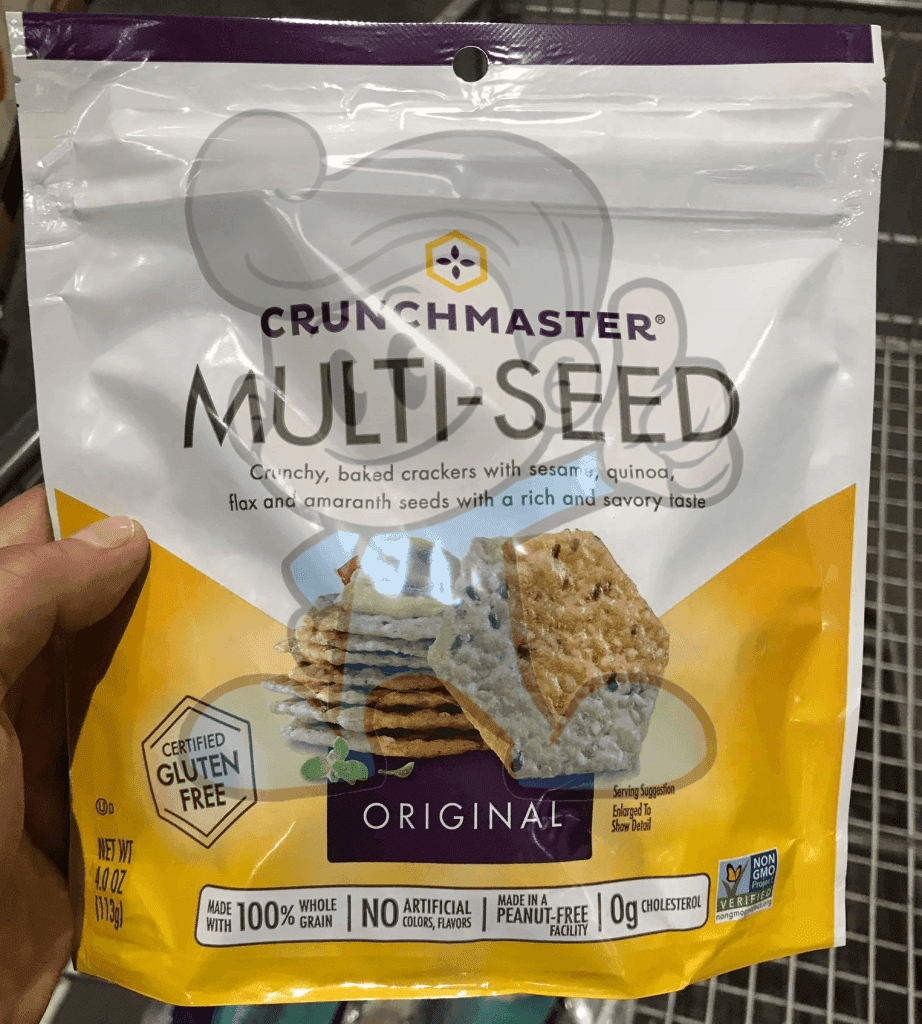 Crunch Master Multi-Seed Original Crackers (2 X 4 Oz) Groceries