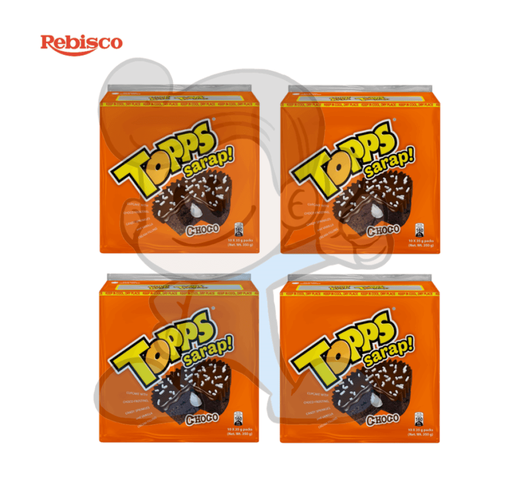 Cupp Keyk Choco Topps (4 X 350G) Groceries