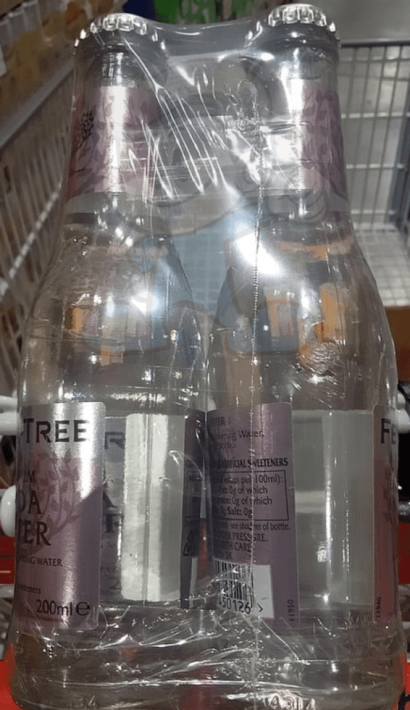 Fever Tree Soda Water (4 x 200ml)