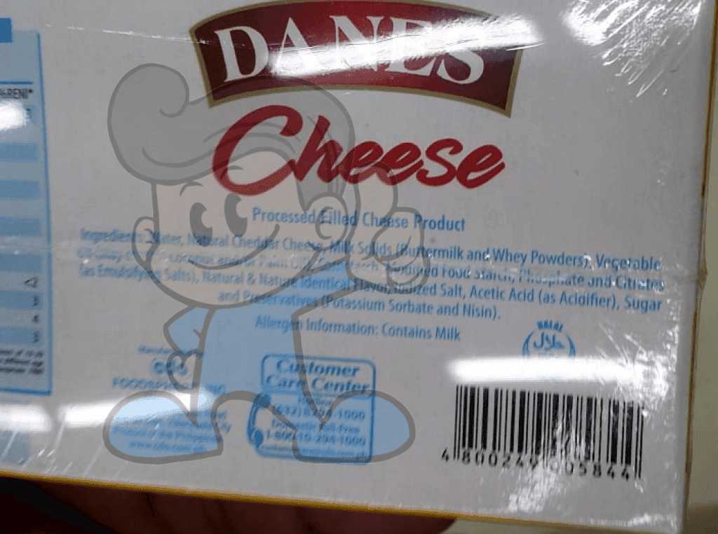 Danes Cheese Made With Natural Cheddar (3 X 180 G) Groceries