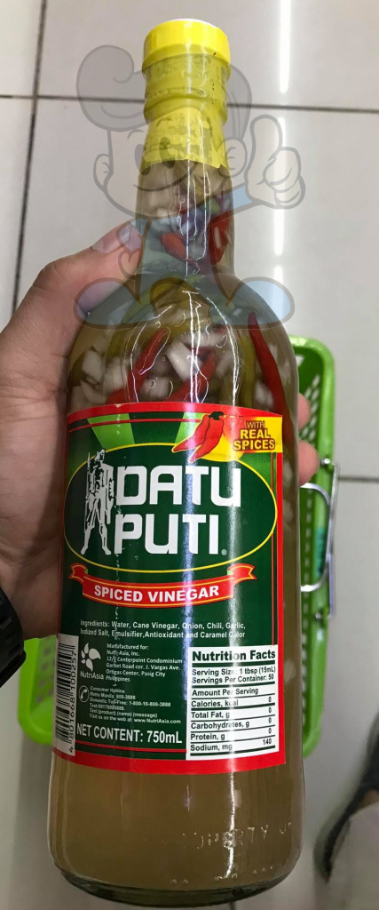 Datu Puti Spiced Vinegar (2 X 750 Ml) Groceries