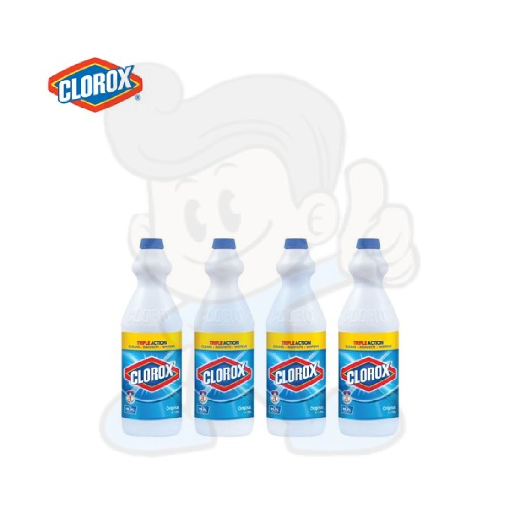 Clorox Triple Action Original, ( 4 x 1 L. )