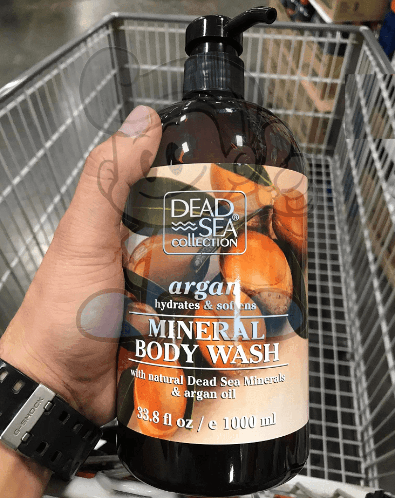 Dead Sea Collection Argan Body Wash With Natural Minerals 1000Ml Beauty