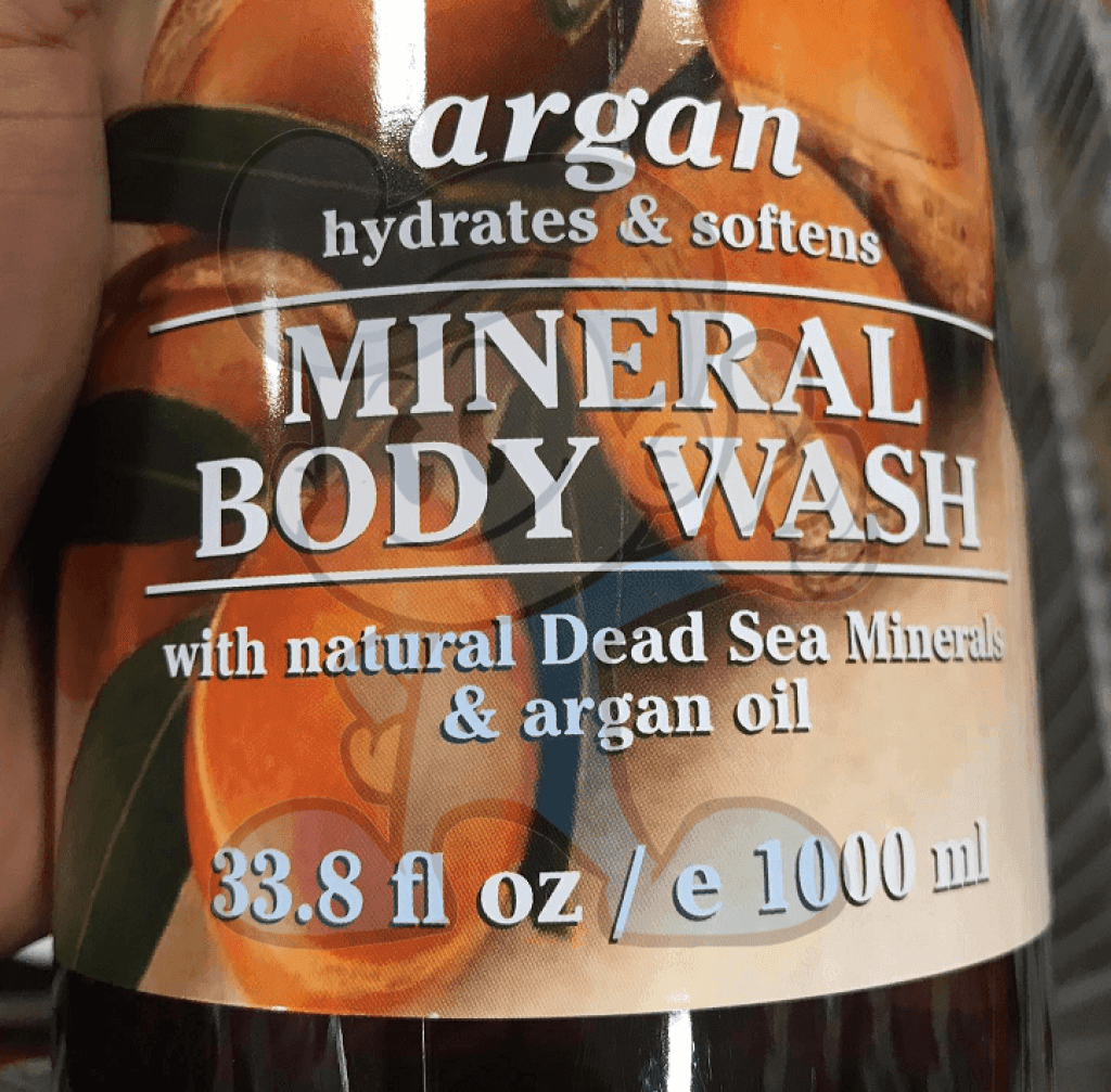 Dead Sea Collection Argan Body Wash With Natural Minerals 1000Ml Beauty