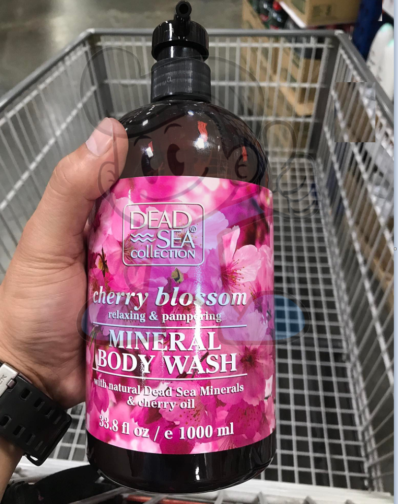 Dead Sea Collection Cherry Blossom Body Wash With Natural Minerals 1000Ml Beauty