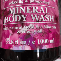 Dead Sea Collection Cherry Blossom Body Wash With Natural Minerals 1000Ml Beauty