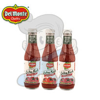 Del Monte Extra Rich Tomato Ketchup (3 X 320 G) Groceries