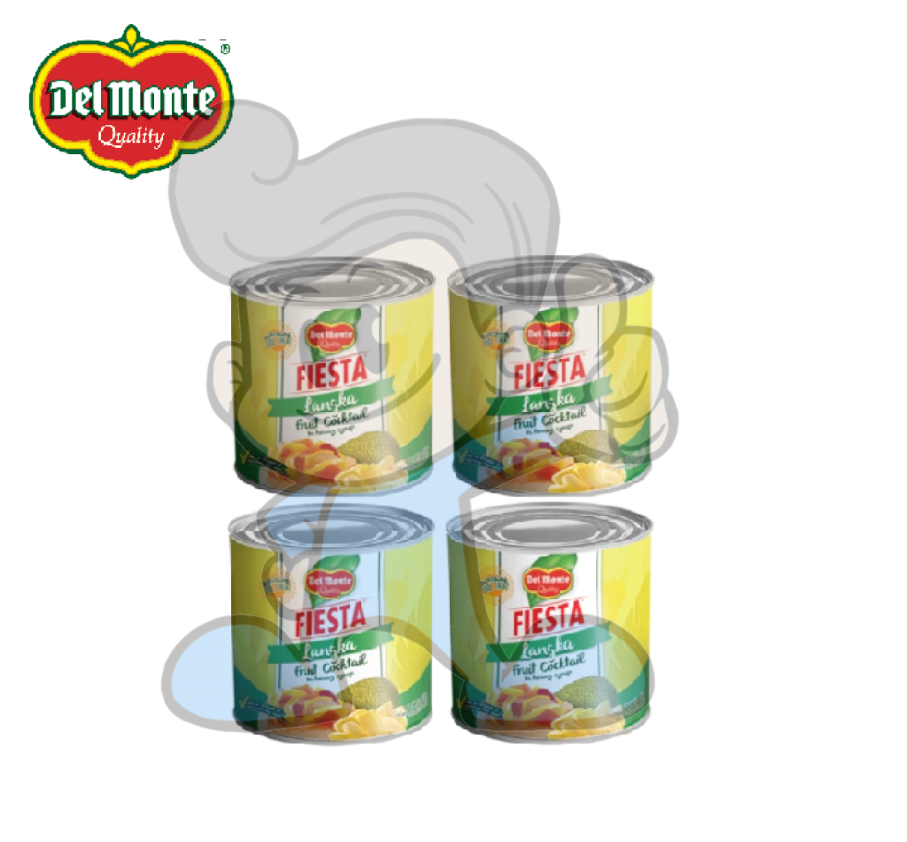 Del Monte Fiesta Langka Fruit Cocktail In Heavy Syrup (4 X 432 G) Groceries