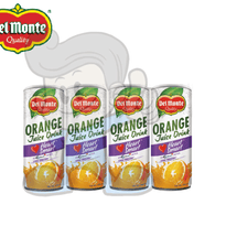 Del Monte Orange Juice Drink Heart Smart (4 X 240 Ml) Groceries