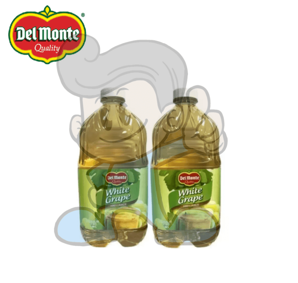 Del Monte White Grape Flavored Juice (2 X 64 Oz) Groceries