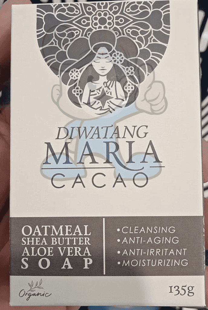 Diwatang Maria Cacao Oatmeal Shea Butter Aloe Vera Soap (2 X 135G) Beauty