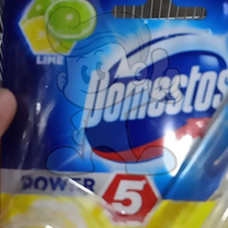 Domestos Rim Block Lime (2 X 55 G) Household Supplies