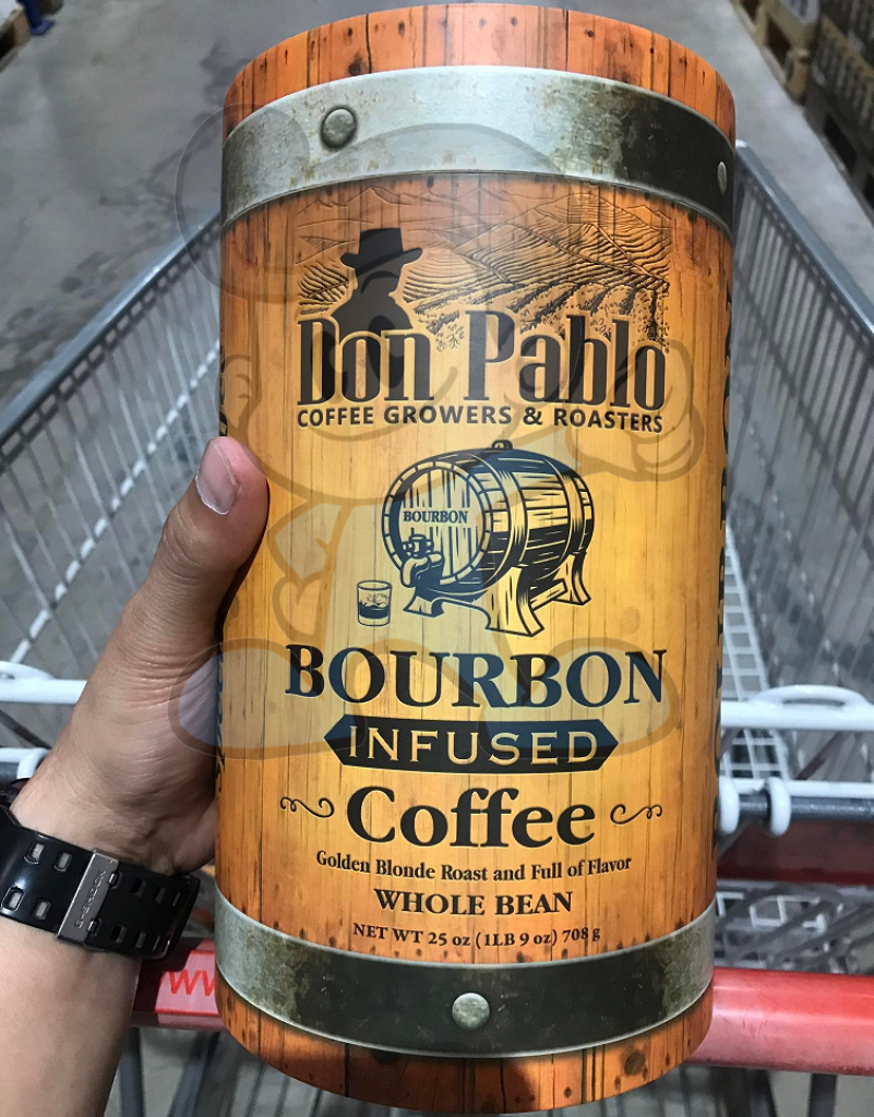 Don Pablo Bourbon Infused Whole Bean Coffee 25 Oz Groceries