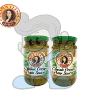 Dona Elena Classic Green Pesto Sauce (2 X 190 G) Groceries