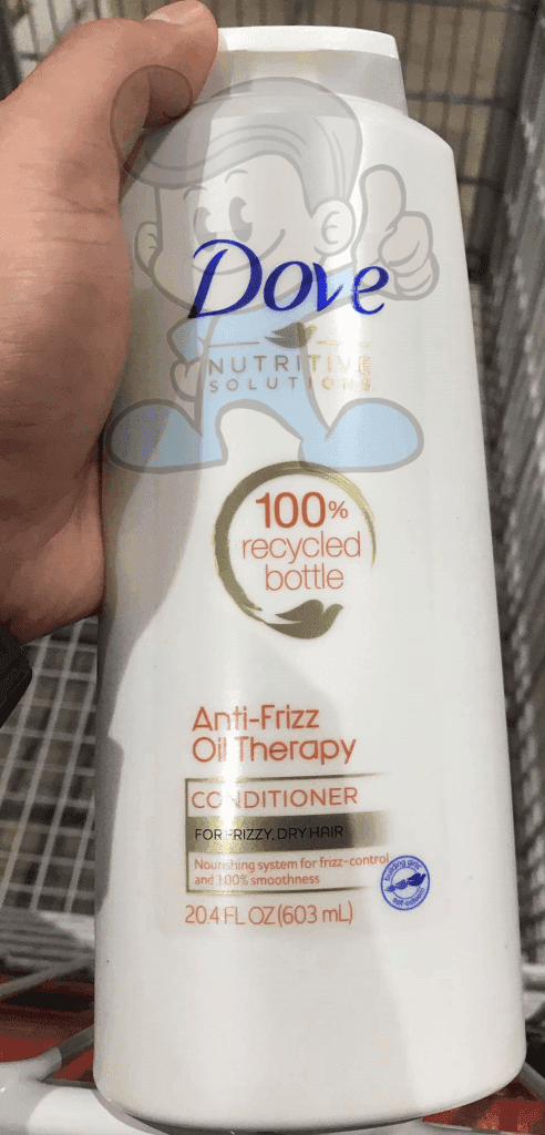 Dove Nutritive Solutions Anti-Frizz Oil Therapy Conditioner 603Ml Beauty