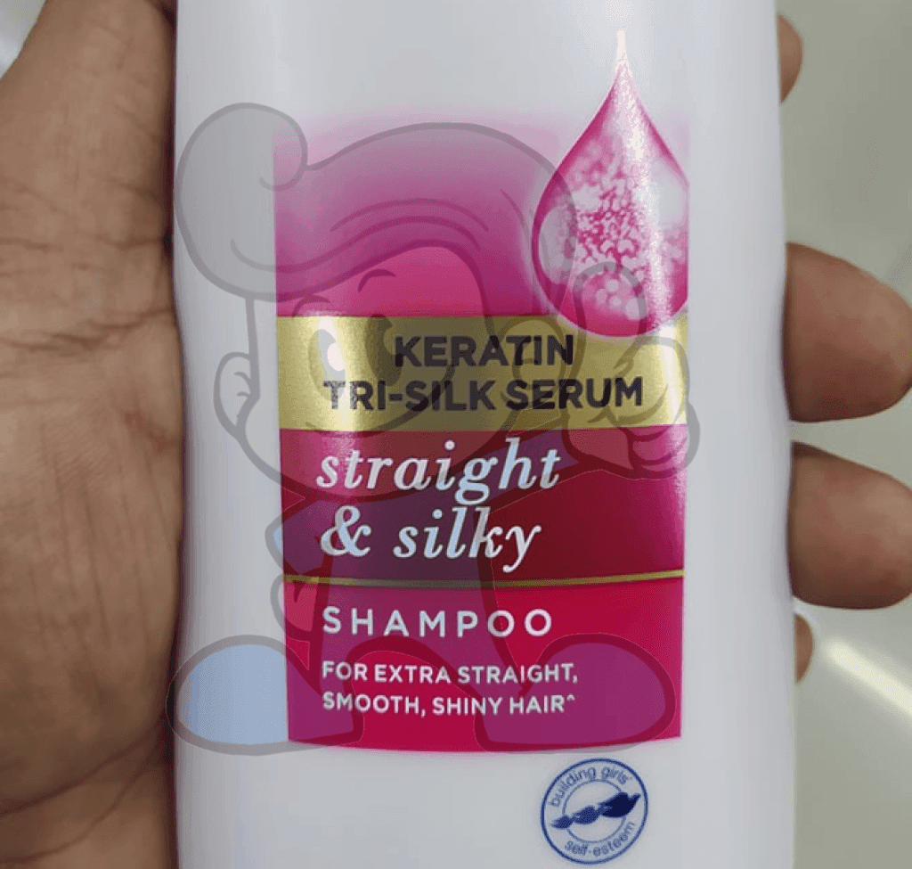 Dove Straight And Silky Keratin Tri-Silk Serum Shampoo 340Ml Beauty