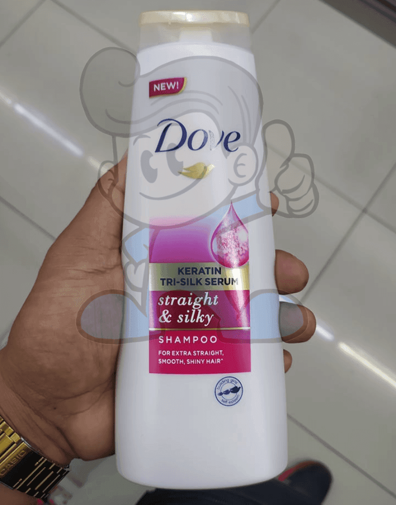 Dove Straight And Silky Keratin Tri-Silk Serum Shampoo 340Ml Beauty