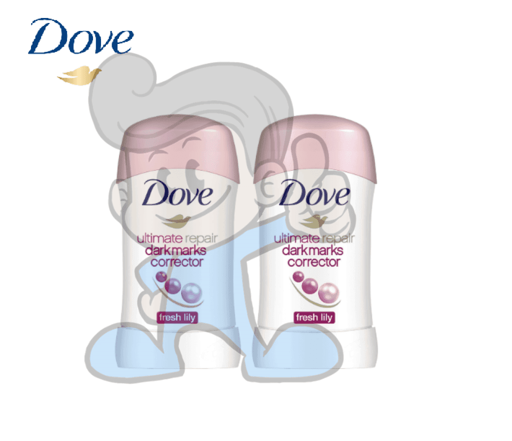 Dove Ultimate Repair Dark Marks Corrector Fresh Lily (2 X 40 G) Beauty