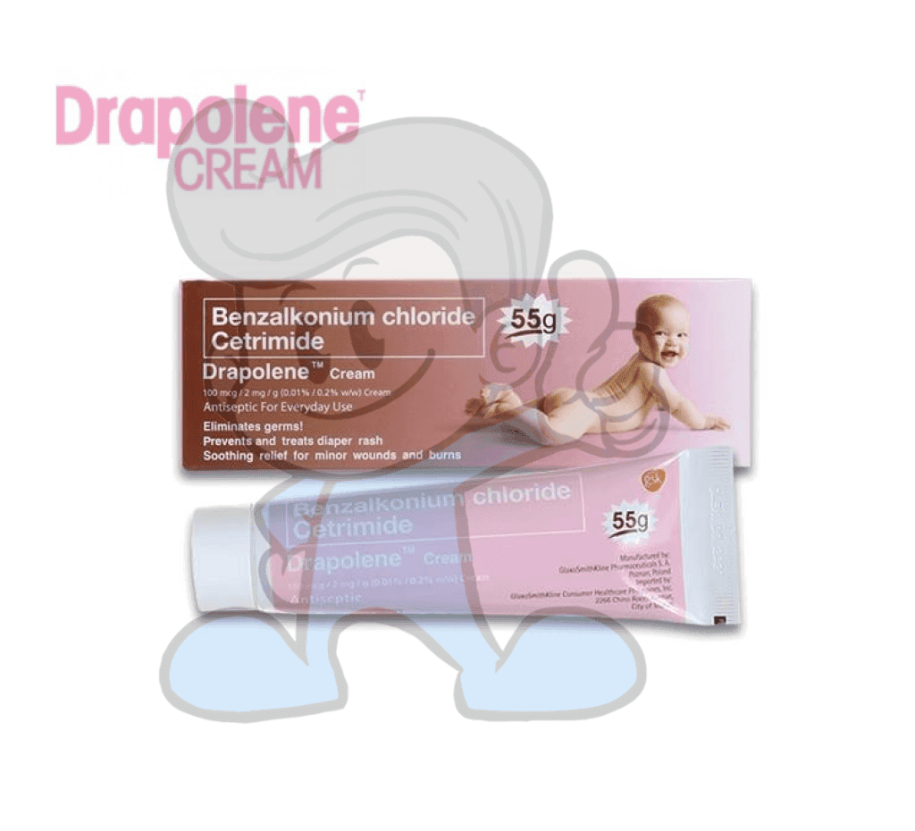 Drapolene Cream For Baby Rash And Sensitive Skin 55G Mother &