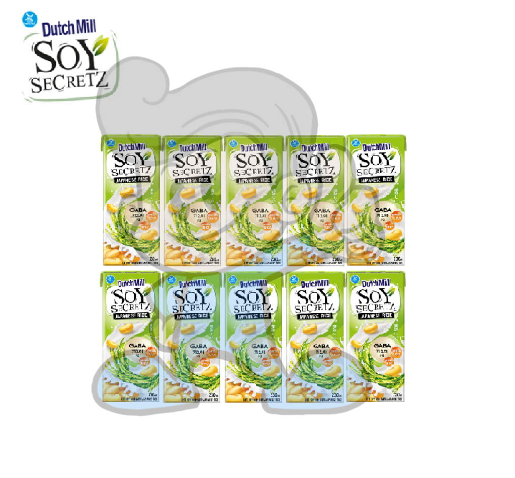 Dutch Mill Soy Secretz Japanese Rice (10 X 230 Ml) Groceries