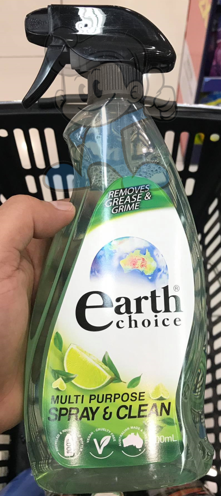 Earth Choice Multi Purpose Spray And Clean (2 X 600 Ml) Household Supplies