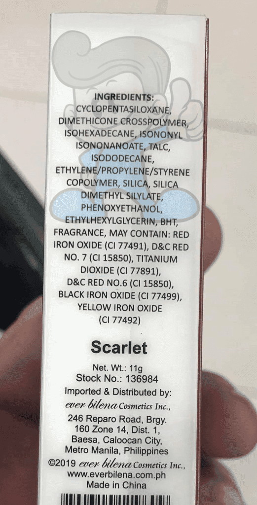 Eb Power Paint Multi-Use Color Cream Scarlet Shade (2 X 11 G) Beauty