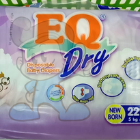 Eq Dry New Born Disposable Baby Diapers (2 X 22S) Mother &