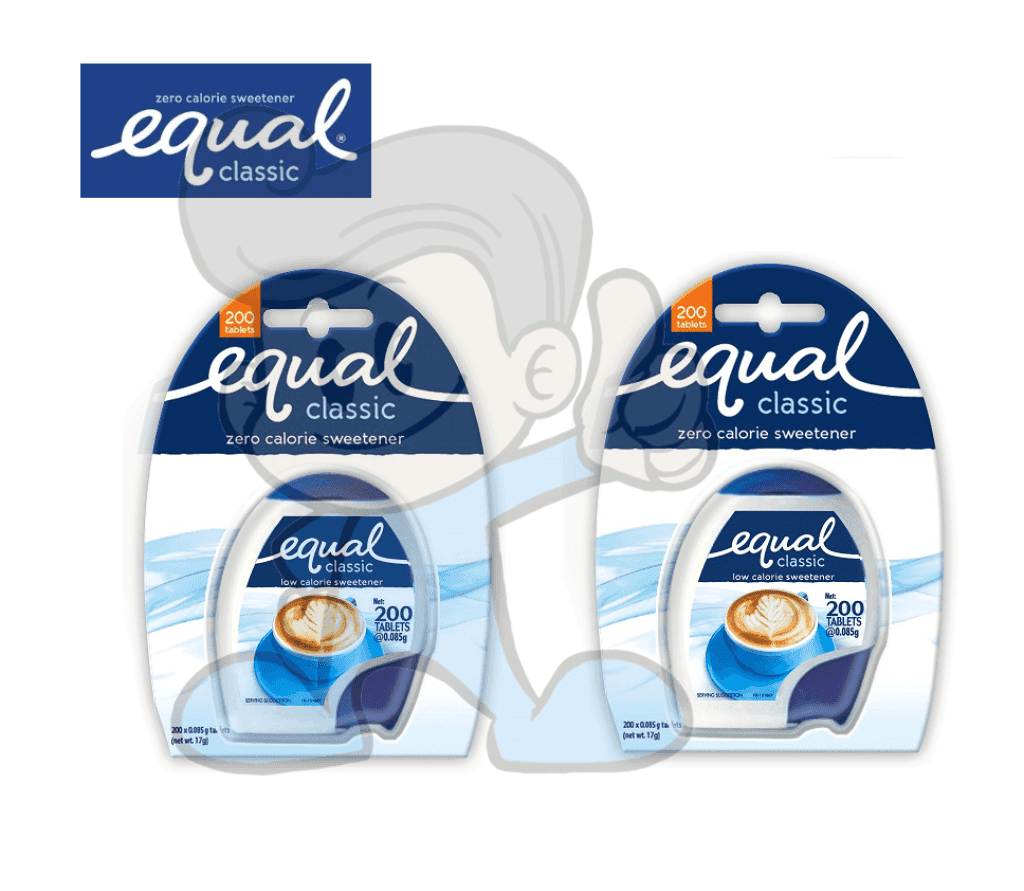 Equal Classic Zero Calorie Sweetener Pack Of 2 Groceries