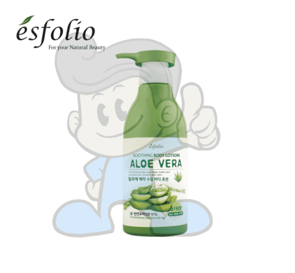 Esfolio Soothing Body Lotion Aloe Vera 400Ml Mother & Baby