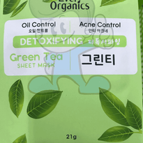 Ever Organics Detoxifying Green Tea Sheet Mask (6 X 21 G) Beauty