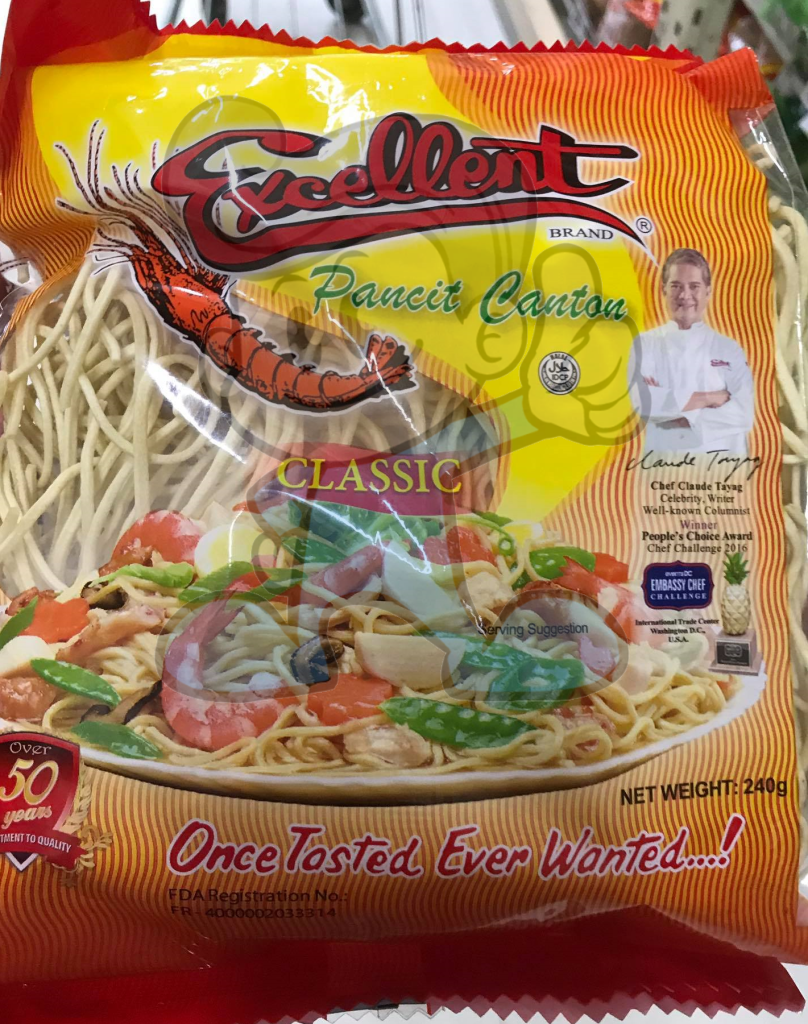 Excellent Pancit Canton Classic (4 X 240 G) Groceries