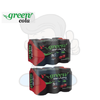 Green Cola Sour Cherry (6 x 330ml), Set of 2